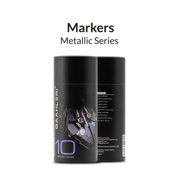 Gaahleri Metallic Marker Set